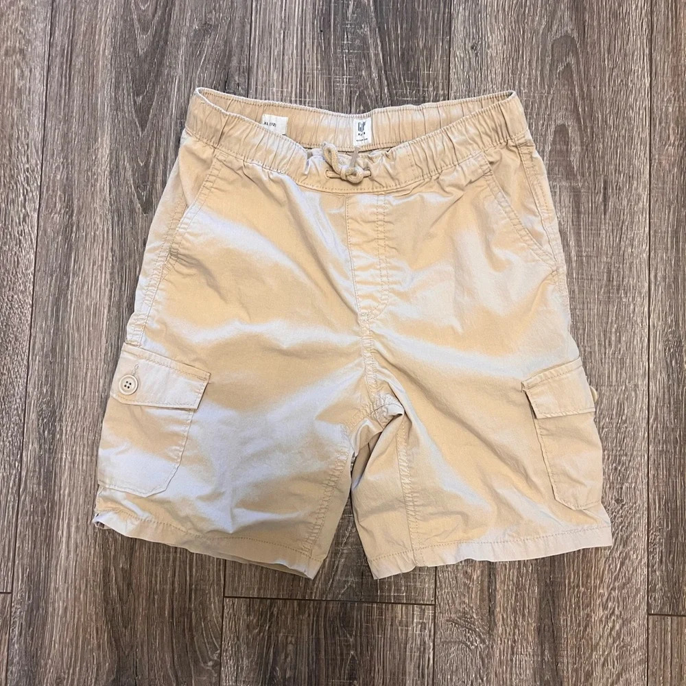 Gap Kids Khaki Cargo Shorts Size XL 12